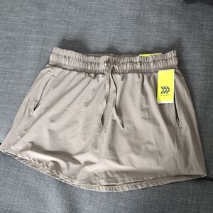 All in Motion Tan Skirt